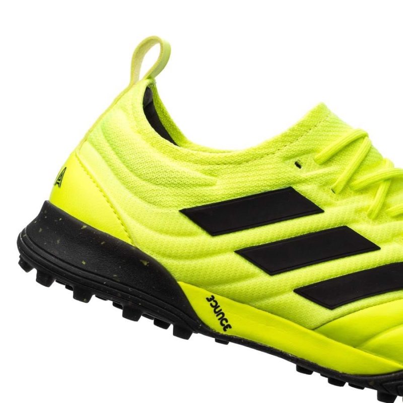 Adidas Copa 19.1 TF Xanh nõn chuốiVạch đenDa thật - F35511 (1)
