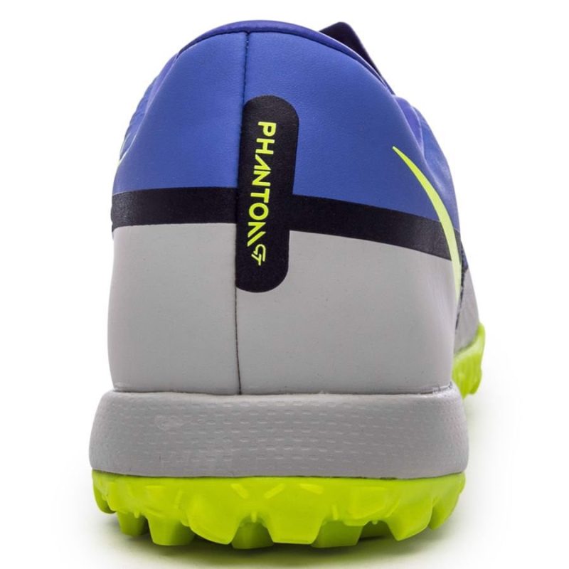 Nike Phantom GT 2 Academy TF Recharge - Xanh dươngXámVạch chuối - DC0803-570 (5)