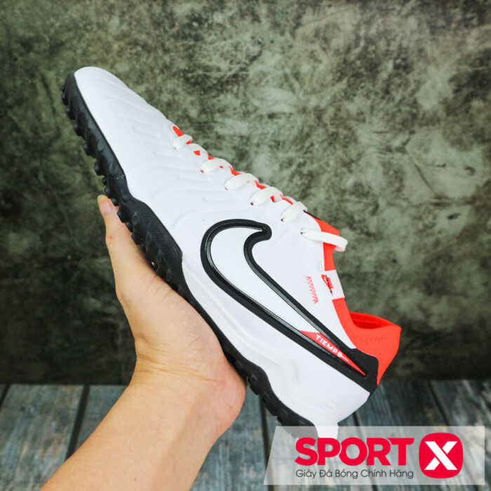 Nike Tiempo Legend 10 Pro TF - White-Bright Crimson-Black DV4336-100 (10)