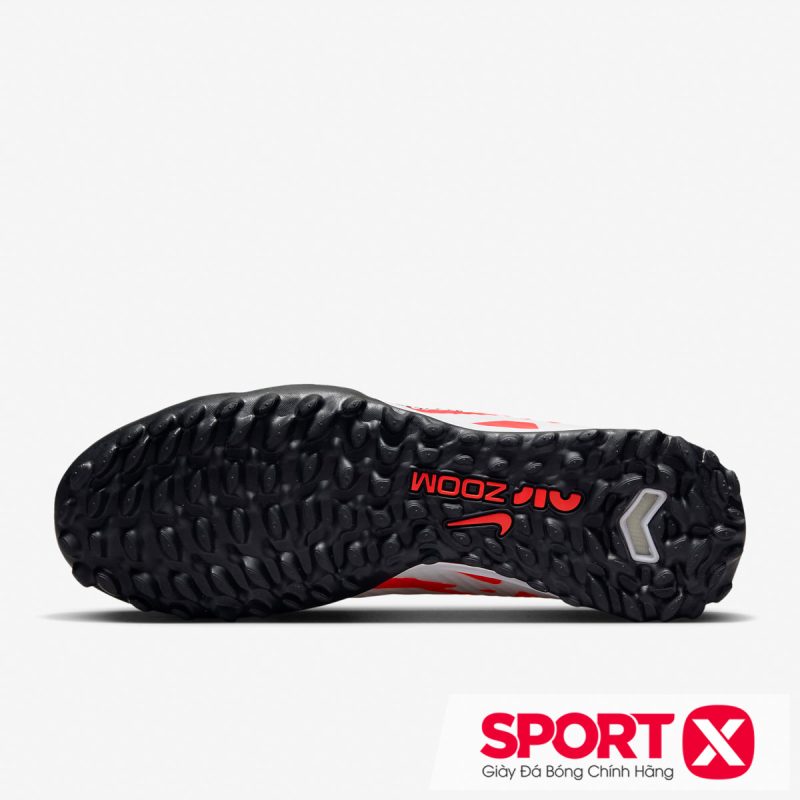 Nike Zoom Mercurial Vapor 15 Academy TF DJ5635-600 Trang Do Den (2)